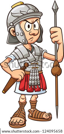 Adult cartoon archer