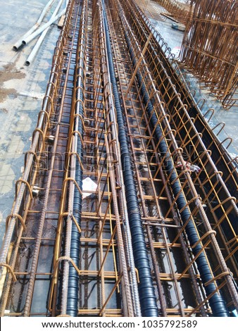 Post Tension Work Slab Beamadvanced Structural Stock Photo 1035792589 ...