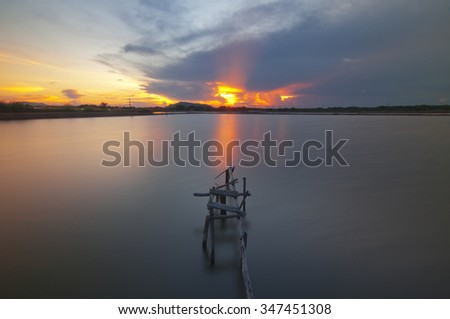 Sunset , Vietnam