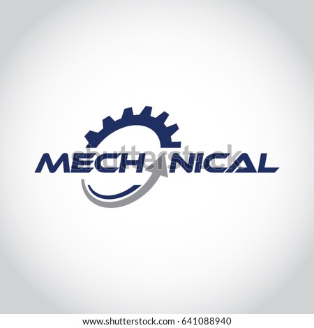mechanical logo symbol stock vector royalty free 641088940