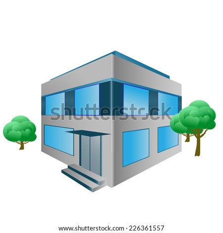 Office Building Cartoon Stock Images, Royalty-Free Images & Vectors