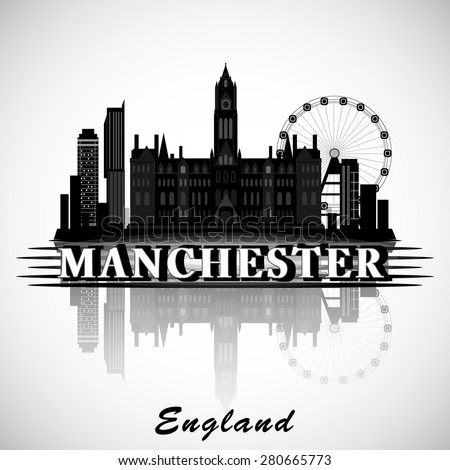 Manchester Skyline Stock Images, Royalty-Free Images ...