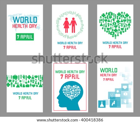 world health day on 7 april stock vector 400418386 shutterstock advertising leaflets