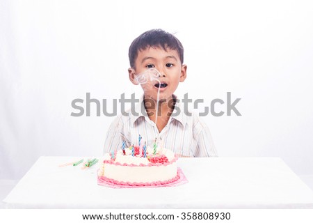 Asian boy cake