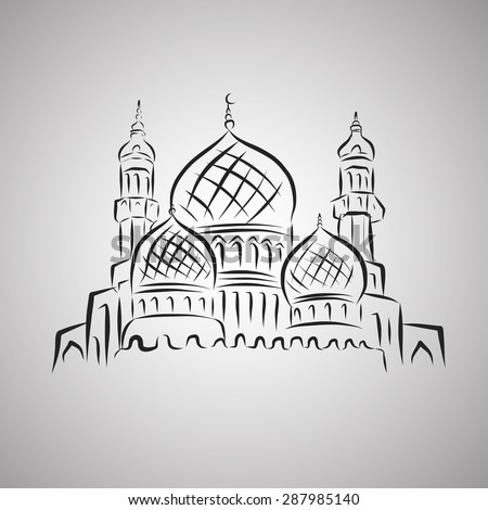 Mosque Drawing Stock Images, Royalty-Free Images & Vectors 