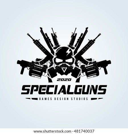 Gun Logo SVG