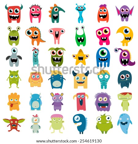 Monster Face Stock Images, Royalty-Free Images & Vectors | Shutterstock