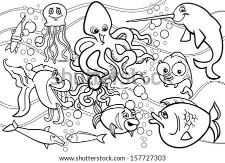 Kids Coloring Pages Stock Images, Royalty-Free Images & Vectors