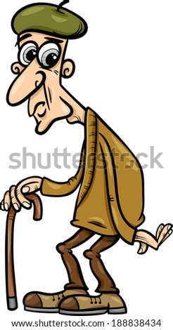 Cartoon Homeless Man Stock Illustration 112211078 - Shutterstock