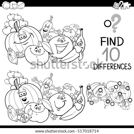 Black White Cartoon Illustration Happy Multicultural Stock Illustration ...