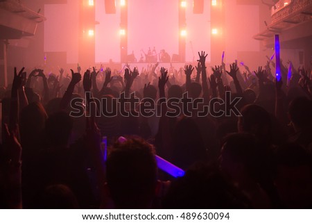 Concert Crowd Stock Photo 46556053 - Shutterstock