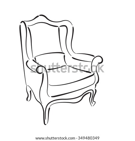 Armchair Drawing Armchair Drawing