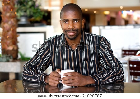 Young African American Man Waving Usa Stock Photo 28127029 - Shutterstock