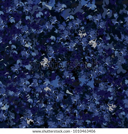 Seamless Pattern Of Terrazzo Vector Repeating Background Or Blue Granite Texture Seamless Pattern Of Terrazzo Vector Repeating Background Or Blue Granite Texture
