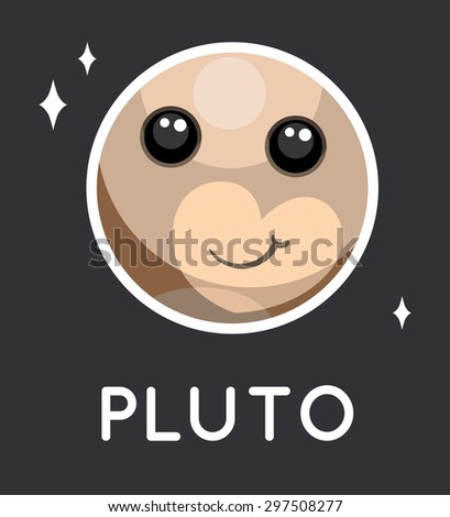 Pluto Planet Cartoon Stock Images, Royalty-Free Images & Vectors