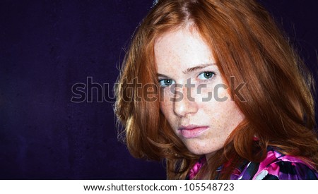 Redhead facial pics