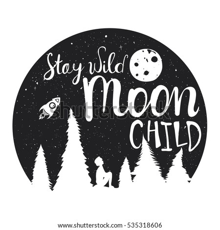 Free Free Stay Wild Moon Child Svg Free 648 SVG PNG EPS DXF File