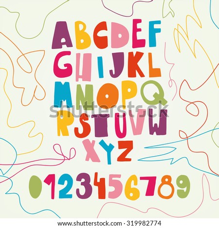 Kids Alphabet Stock Photos, Images, & Pictures | Shutterstock