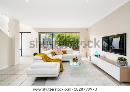 colourful home interior modern furniture decor stock photo royalty
