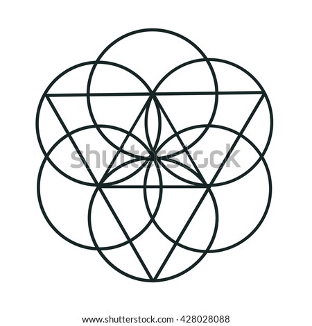 Flower Of Life Symbol Stock Images, Royalty-Free Images & Vectors