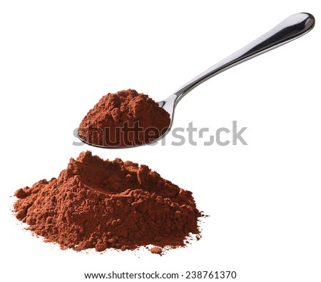 Cocoa Chocolate Powder Spoon Stock Photo 238761370 - Shutterstock