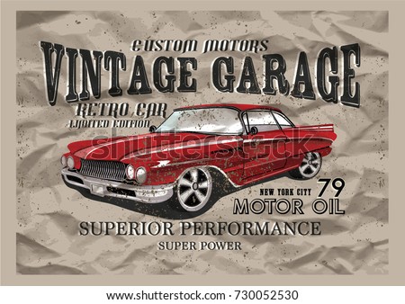Cars For Sale Tallahassee >> Vintage Garage Retro Banner Stock Vector 179172749 ... Cars For Sale Tallahassee >> Vintage Garage Retro Banner Stock Vector 179172749 ...