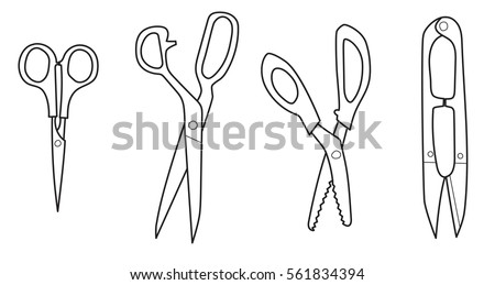 Pinking Shears Stock Images, Royalty-Free Images & Vectors | Shutterstock