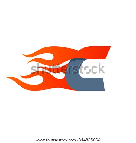 C Letter Logo Design Template Fast Stock Vector 314865056 - Shutterstock
