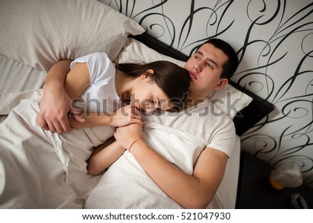 guy and girl cuddling guy and girl cuddling