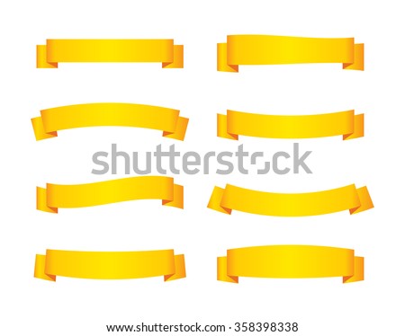  Yellow Banner Stock Images Royalty Free Images Vectors 