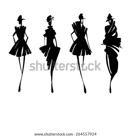 Dress Sketch Stock Images, Royalty-Free Images & Vectors ...