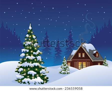 Log Cabin Snow Stock Photos, Images, & Pictures | Shutterstock