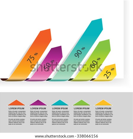 Vector Elements Infographics Diagram Arrows Simple Stock Vector ... Vector Elements Infographics Diagram Arrows Simple Stock Vector ...