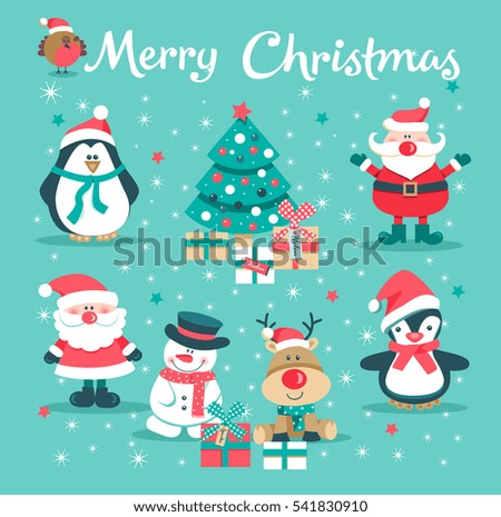 the christmas card with santa claus deer gifts snowman christmas tree and - Santa Claus Christmas Cards the christmas card with santa claus deer gifts snowman christmas tree and - Santa Claus Christmas Cards