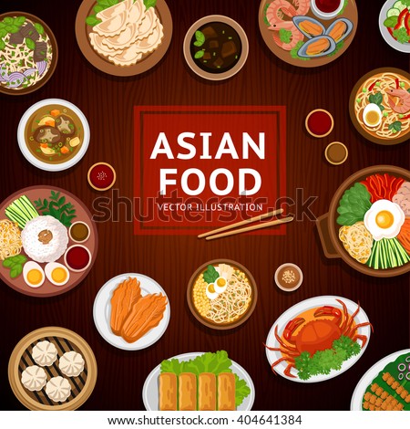 Asian Food Stock Ima