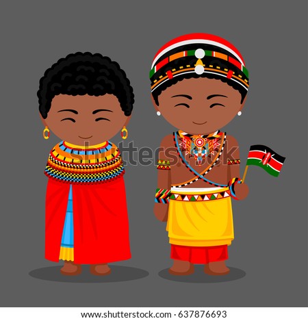https://thumb1.shutterstock.com/display_pic_with_logo/2794516/637876693/stock-vector-kenyans-in-national-clothes-with-a-flag-samburu-tribe-man-and-woman-in-traditional-costume-637876693.jpg