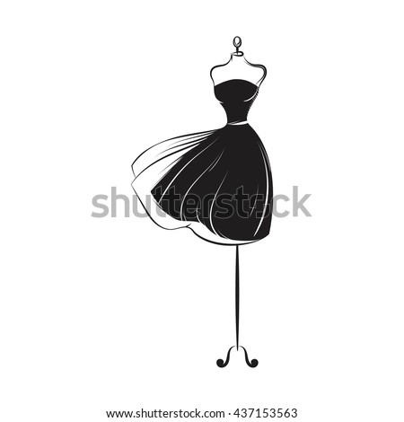 Dress Sketch Stock Images, Royalty-Free Images & Vectors | Shutterstock