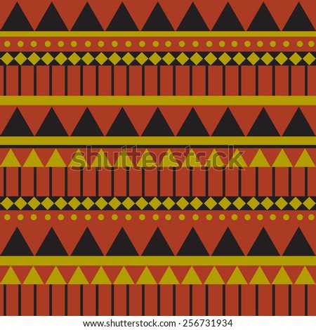 Traditional African Pattern Stock Vector 54019912 - Shutterstock