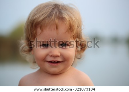 Fun playful cute facial