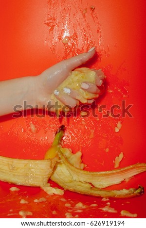 Image result for yellow banana squeezing