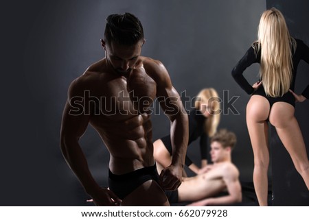 Blonde twin lesbian Grant brick wall facial