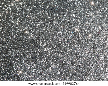 Seamless Silver Glitter Texture Vector Grey Stock Vector 495917668 ...