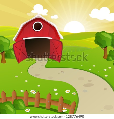 Farm Cartoon Stock Photos, Images, & Pictures | Shutterstock