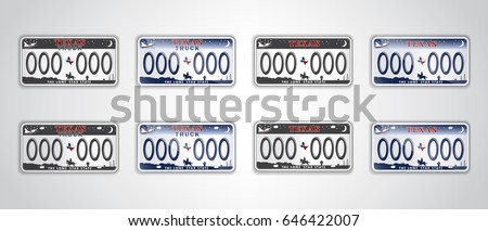 License Plate Stock Images, RoyaltyFree Images  Vectors  Shutterstock