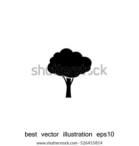 Tree Icon Stock Vector 355027841 - Shutterstock