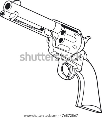 Colt Peacemaker Pistol Stock Images, Royalty-Free Images & Vectors ...