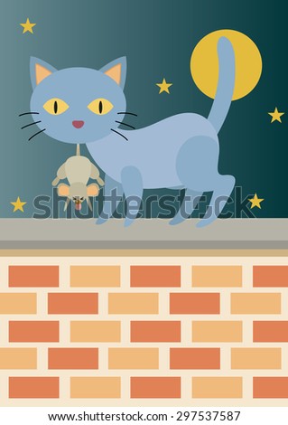 Clip Art of What Eat Mice