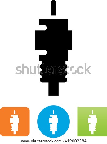 Coaxial Cable Icon Stock Images, Royalty-Free Images & Vectors