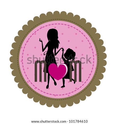 mother and daughter for mother's day, and other occasions