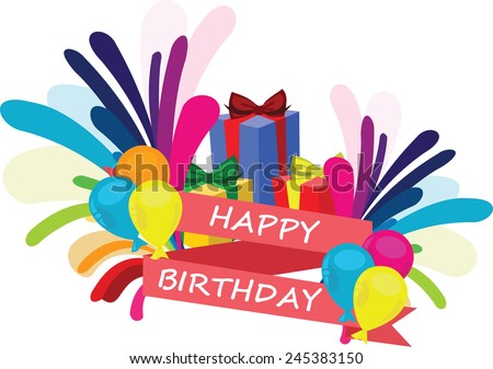 birthday ribbon